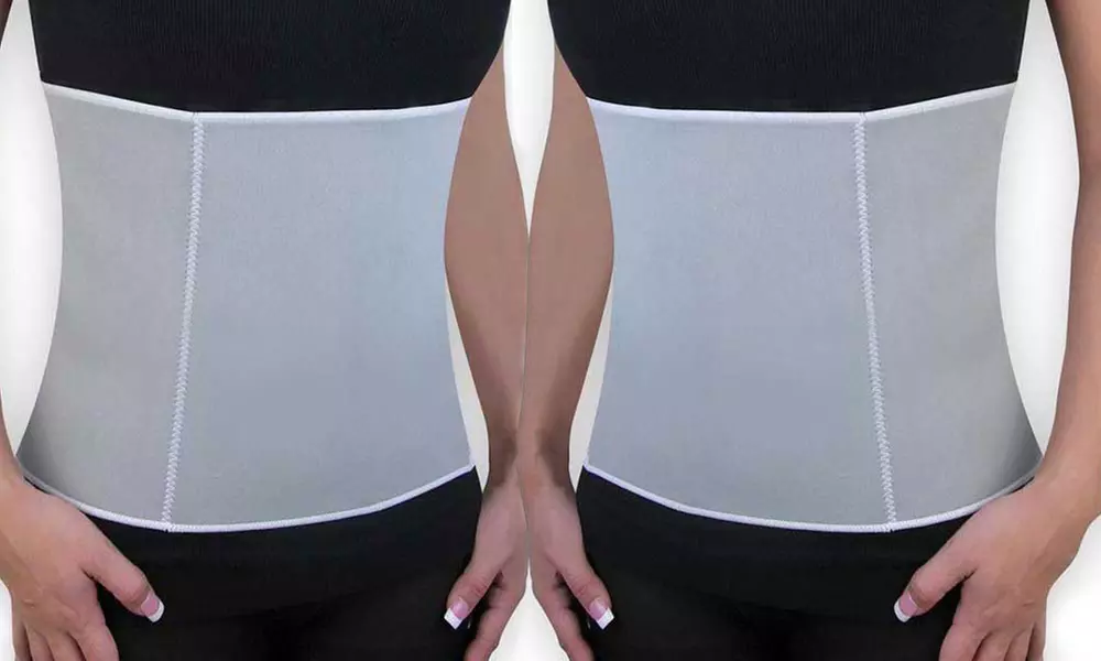 1 ou 2 ceintures de sudation ajustables en néoprène - Primary Image