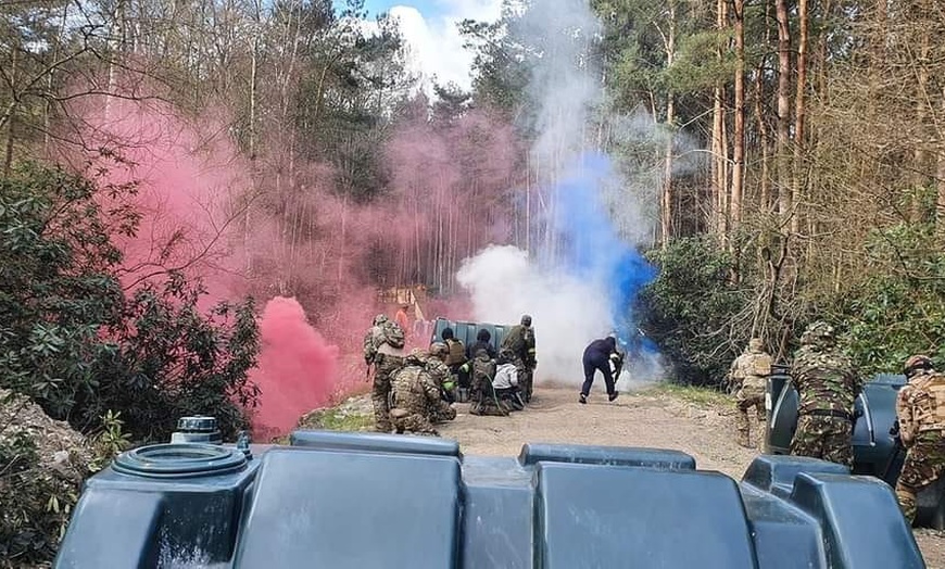Image 2: Paintball for 5 or 10 – 100 Shots Each + Gear at Driver Wood!
