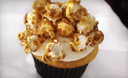 One Dozen Gourmet Cupcakes with Delivery or $5 for $10 Worth of Cupcakes from Dulce Cupcakes (Up to 58% Off) - Primary Image