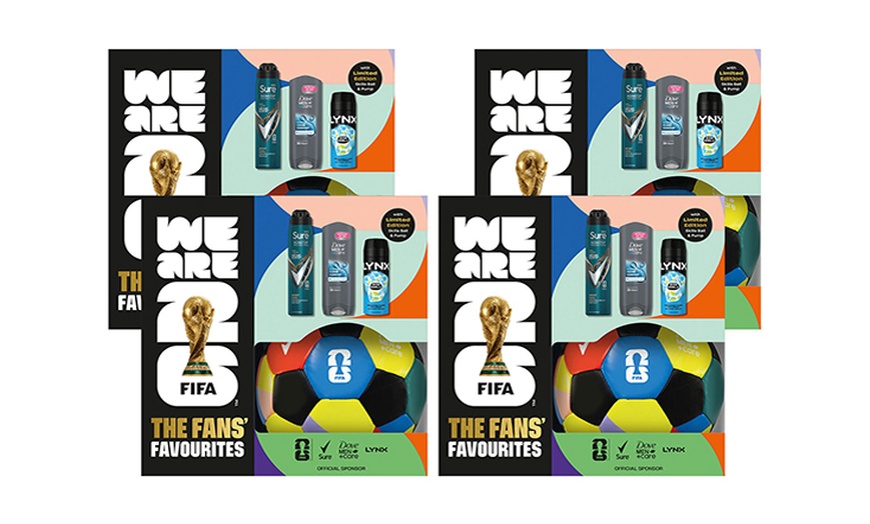 Image 18: Up to Four-Pack Sure FIFA Gift Sets for Him