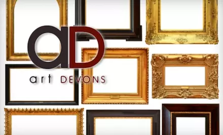 $40 for $100 Worth of Custom Framing and Artwork at ArtDevons in Caldwell - Primary Image