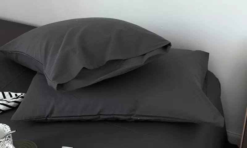 Pure Cotton 2 Piece Pillowcase Set