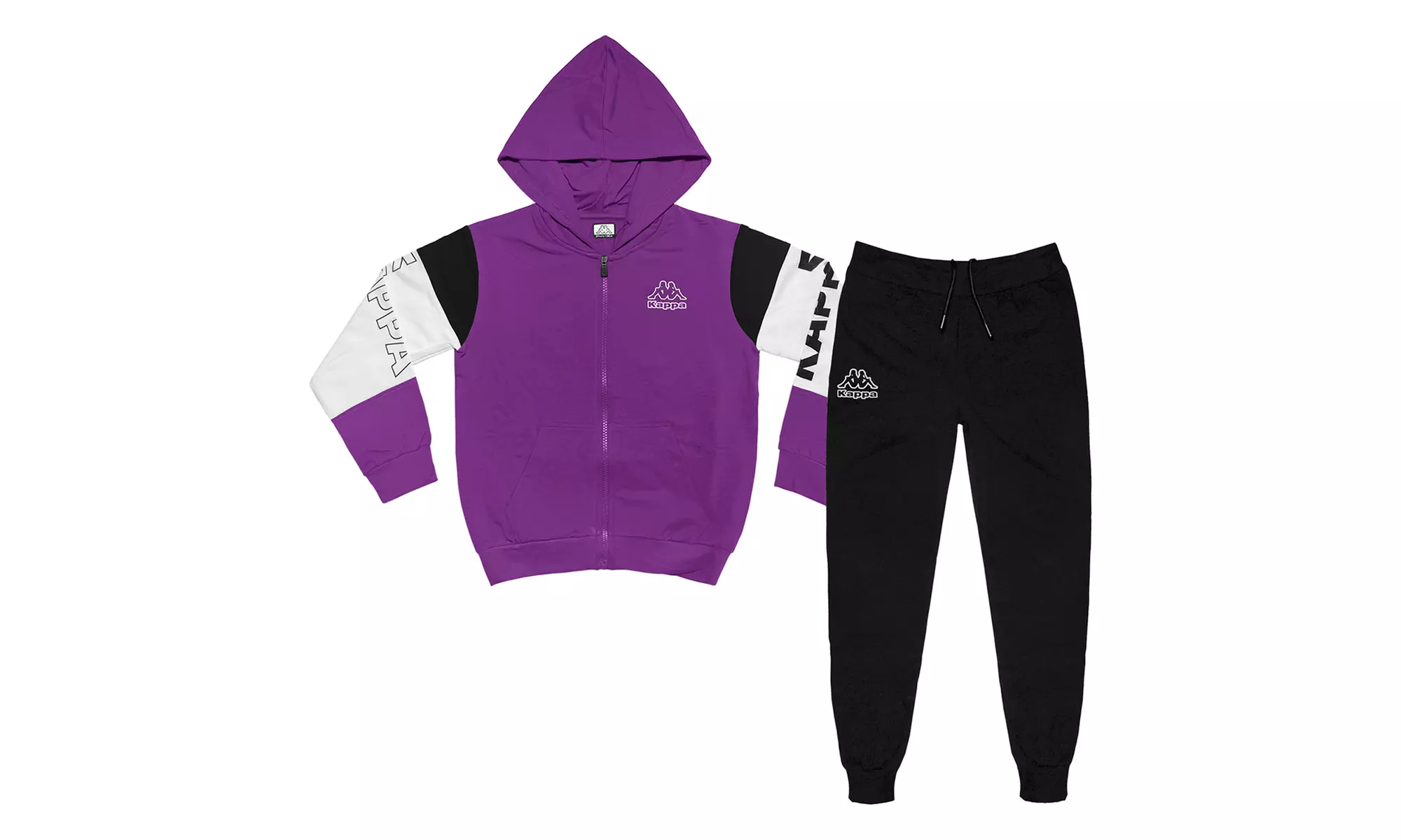 Tuta Kappa ragazzo in cotone leggero