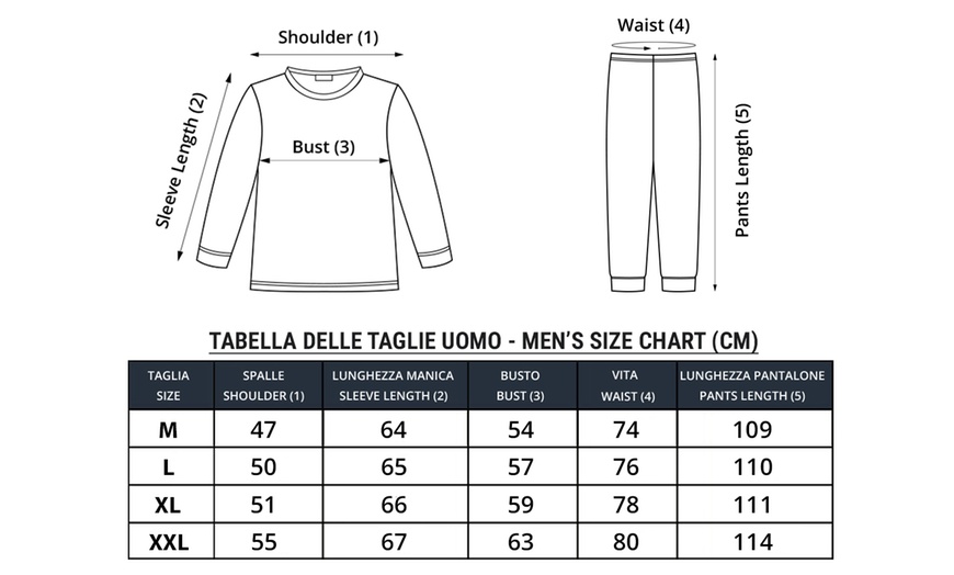 Image 21: Pyjama pour homme Sergio Tacchini, Nottingham, De Fonseca