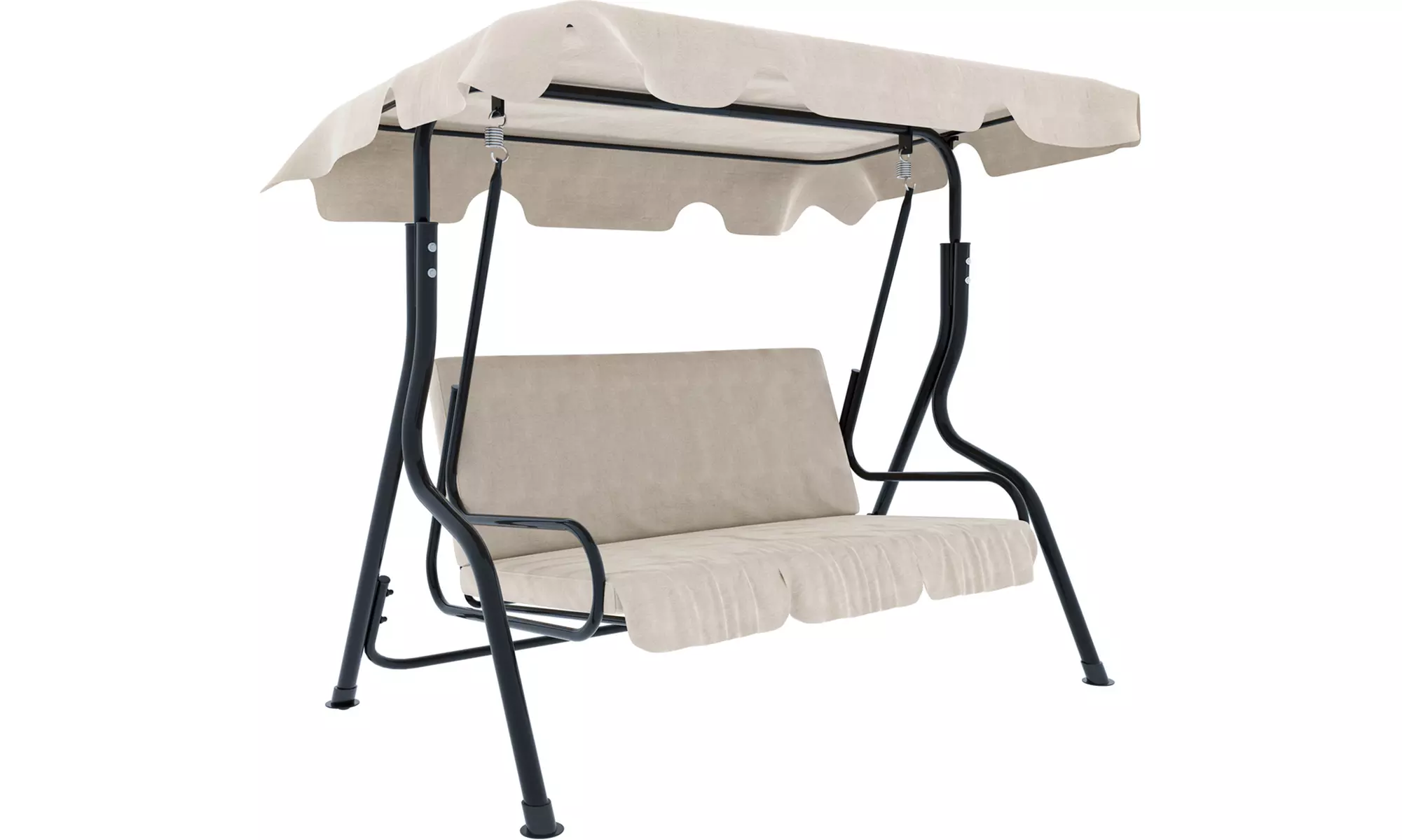 Dondolo 3 posti con tettuccio parasole