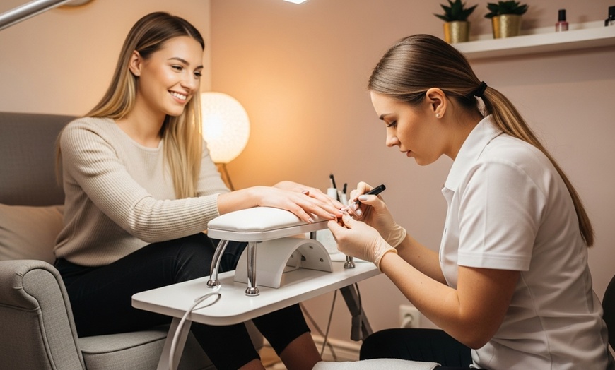 Image 2: Indulge in Full Service: Regular Manicure or/and Pedicure Awaits