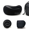 Image 6: Memory Foam Neck-Support Travel Pillow