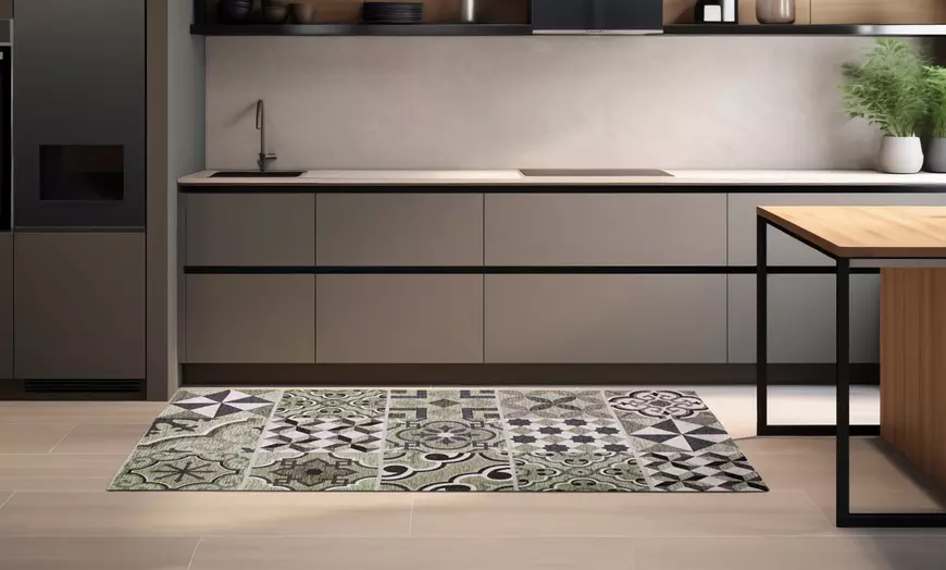 Image 16: Tappeto passatoia da cucina Cementine