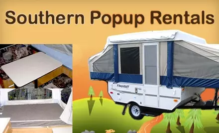 $125 for a Three-Day, Two-Night Camper Rental from Southern Popup Rentals - Primary Image