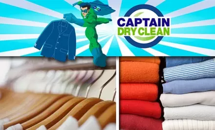 $12 for $25 Worth of Dry Cleaning and Delivery Service at Captain Dry Clean - Primary Image