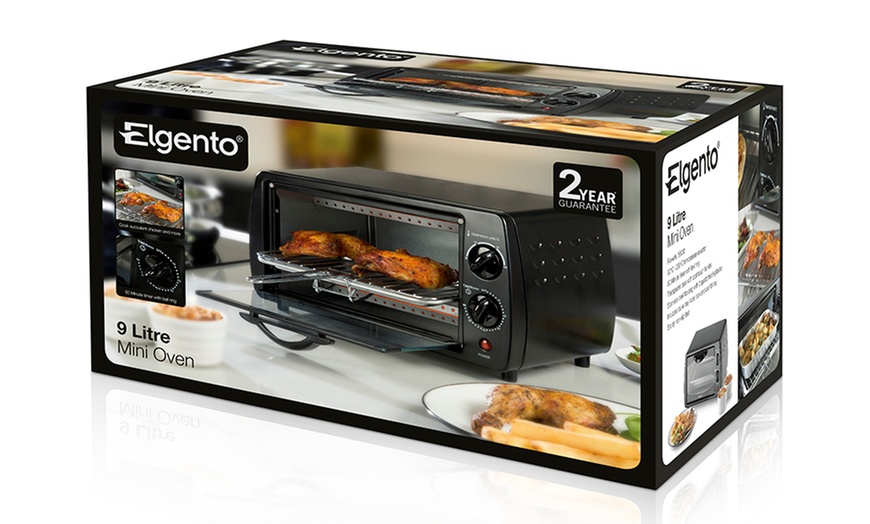 Image 6: Elgento 9L Mini Oven