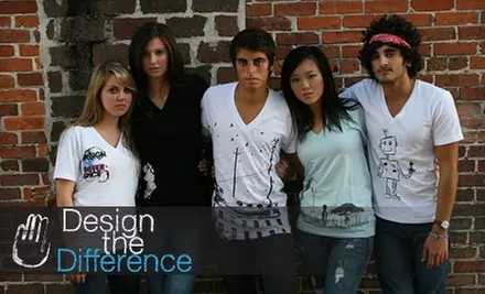 $15 for $30 Worth of Custom-Designed T-shirts from Design the Difference - Primary Image
