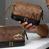 Image 12: Travel in Style With Personalized Vegan-Friendly Leather Toiletry Bag (Up to $maximum_of_discount_percentage Off)