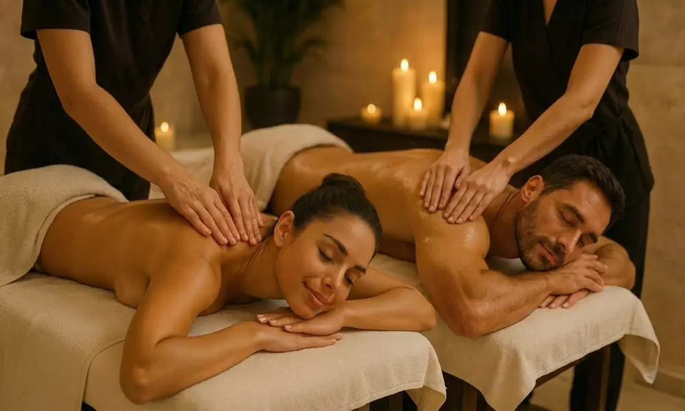 50-Minute Body Massage or 60-Minute Combination Massage with Free Oil and Hot Stone Treatment (Up to 50% Off) - Primary Image