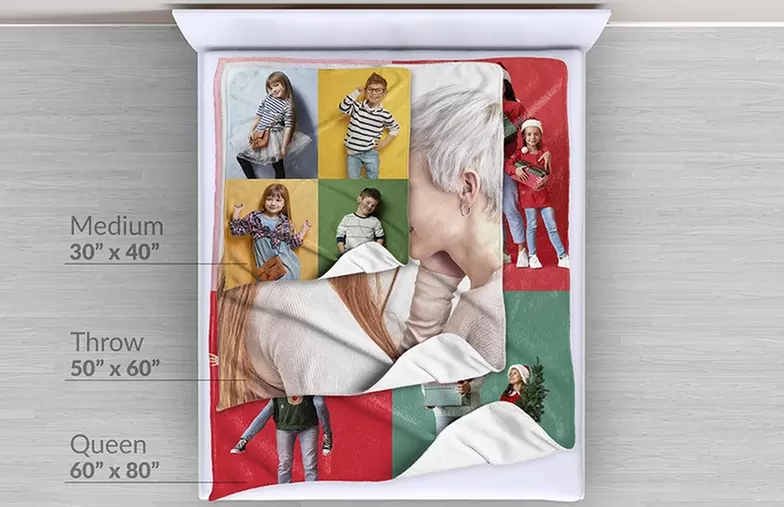 Up to 84% Off Custom Photo Blankets from ✰ Printerpix ✰