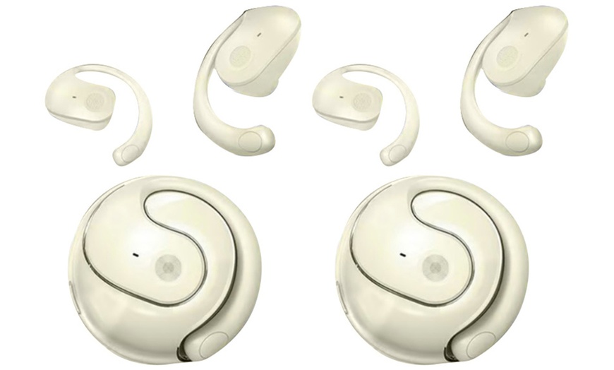 Image 7: 1 o 2 paia di auricolari Bluetooth wireless con traduzione AI