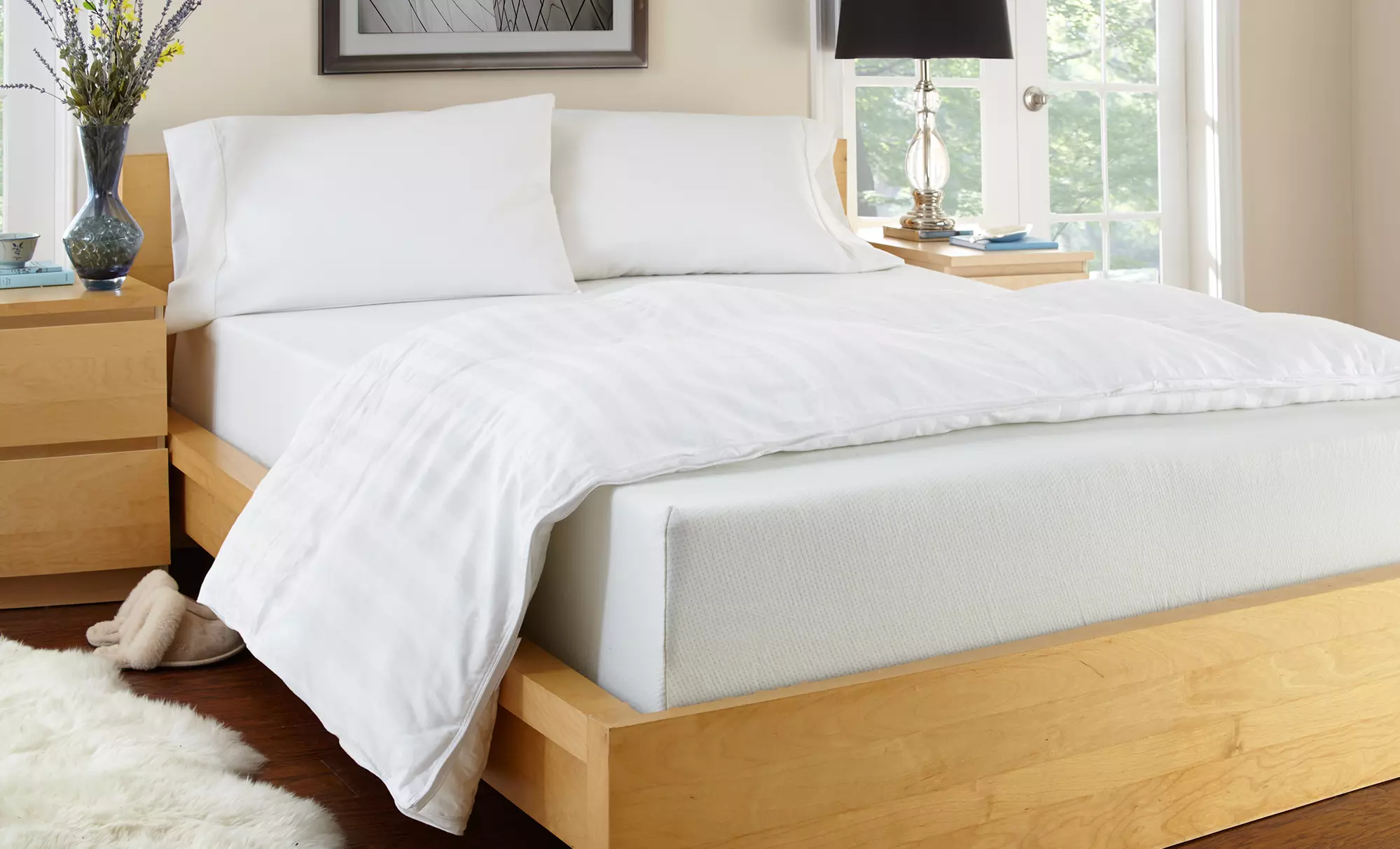 PuraSleep Serenity Gel Enhanced 10" Memory-Foam Mattress. Multiple Sizes from $329.99–$449.99. 20-Year Warranty.  - Primary Image