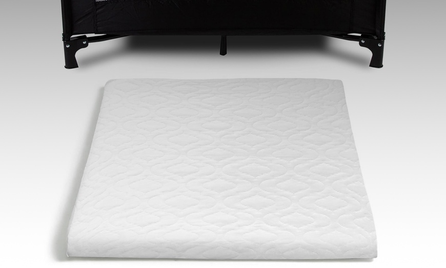 Image 4: Toddlers Travel Cot Mattress