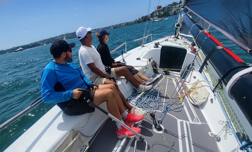 Image 3: 3-Hour Intro to Sailing for 1 or 2 | Small Group Up to 4 or Private