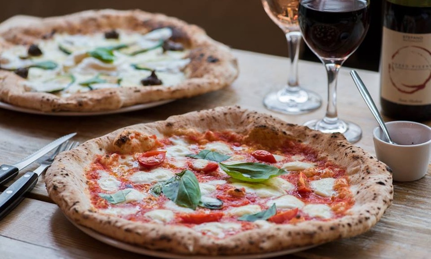 Image 5: Choice of Any Pizza or Pasta For Two or Four with Optional Glass of Wine at Amore Limoncello (Up to 47%Off)