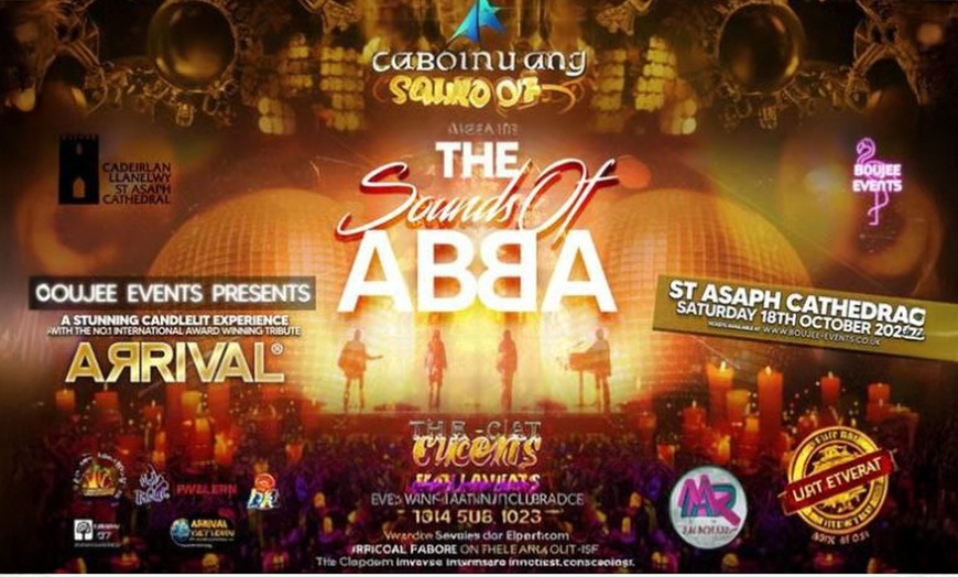 Image 2: Candlelight Concerts: ABBA & Coldplay Tributes in North Wales – Save Up to 55%, Tickets from £12 (Sep 27, Oct 18, Dec 6)