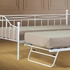 Image 1: Montpellier Metal Day Bed Frame, Trundle or Set