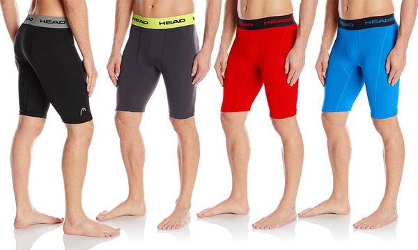 head men's compression performance shorts