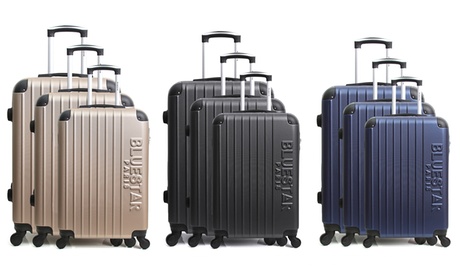 Set di 3 trolley Bucharest, disponibili in vari colori