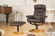 Bonded Leather Reclining Swivel Chair from £129 With Free Delivery (Up to 71% Off) - Image 3