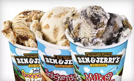 $5 for $10 Worth of Frozen Treats at Ben & Jerry’s Scoop Shop in Saratoga Springs - Primary Image