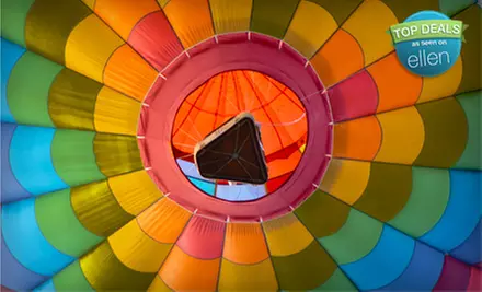 $99 for a Semiprivate Hot Air Balloon Ride from Above the Rest Hot Air Ballooning & Sky Diving ($199 Value) - Primary Image