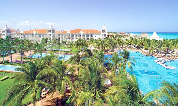✈ 3-7 Night All-Inclusive Riu Palace Riviera Maya Stay w/ Air from Apple Vacations. Price/Person Based on Dbl Occupancy. - Primary Image