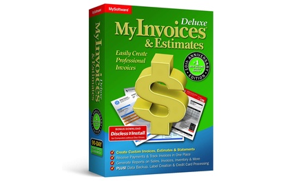 Avanquest MyInvoices & Estimates Deluxe 10 for Windows - MyInvoices & Estimates Deluxe 10