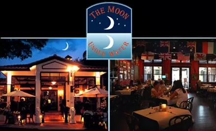$12 for $25 Worth of Classic British and Indian Cuisine and Drinks at The Moon Under Water - Primary Image