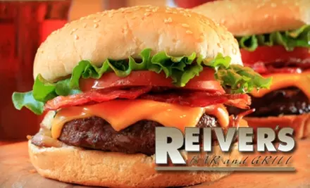 $10 for $20 Worth of Pub Fare and Drinks at Reiver's Bar and Grill - Primary Image