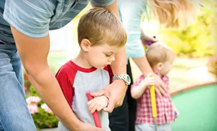 $12 for Five Rounds of Mini Golf (Up to $25 Value) or Three Buckets of Balls (Up to $24 Value) at Hereford Golf Center in Parkton - Primary Image