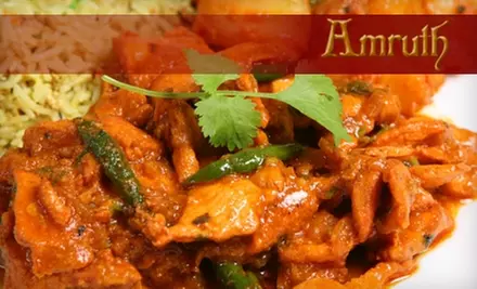 $10 for $20 Worth of Authentic Indian Fare at Amruth Indian Cuisine - Primary Image
