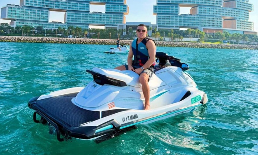Image 3: 30- or 45-Minute Jet Ski Rental for up to Two