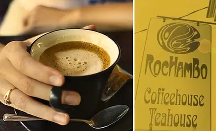 $10 for $20 Worth of Coffee and Tea at Rochambo Coffee & Tea House - Primary Image