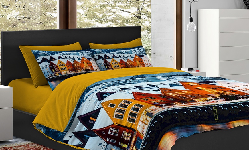 Image 7: Copripiumino matrimoniale con stampa digitale