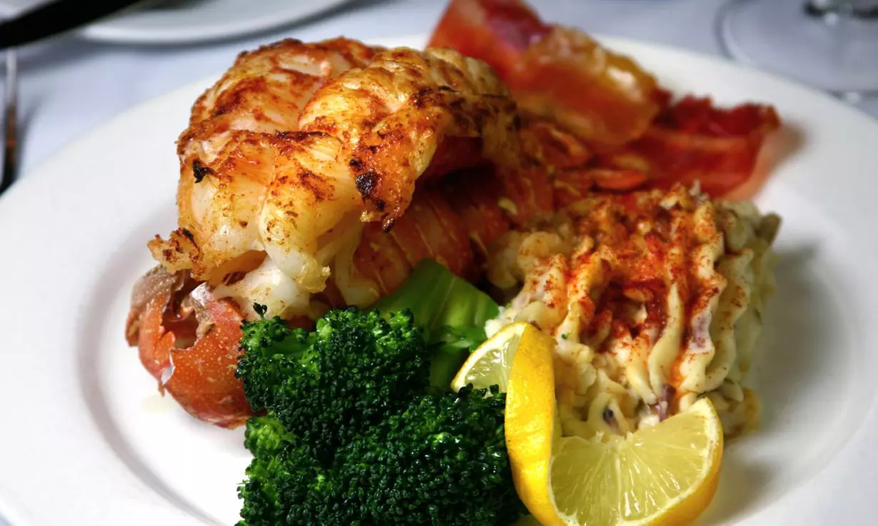 Steakhouse Dinner with Wine for Two or Four at The Tenderloin Room (Up to 48% Off) - Primary Image
