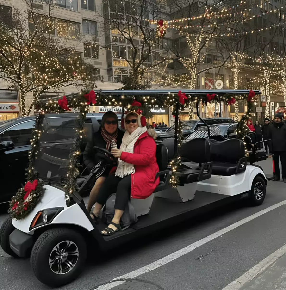 New York City Midtown & West Village Guided City Cart Tour