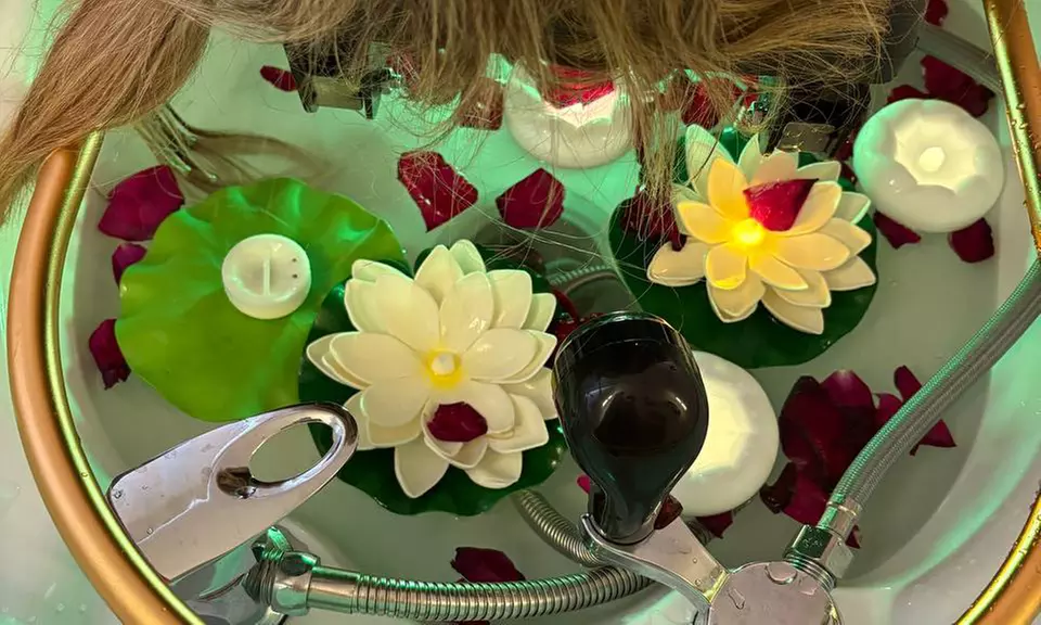 60–90 Min Head Spa Treatment with Champagne for One or Two
