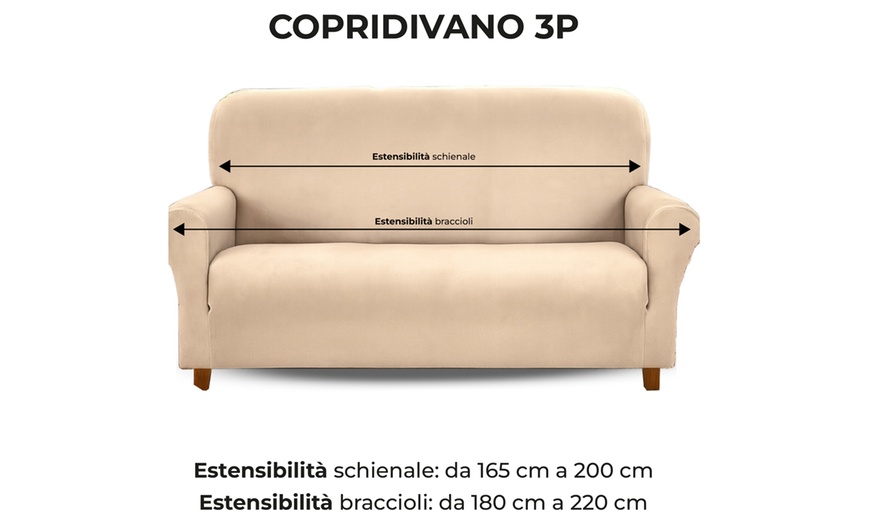 Image 30: Water-Resistant, Elegant Velvet Sofa Cover in Various Sizes