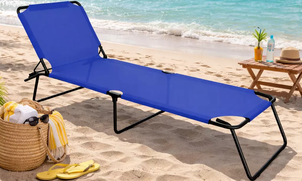 Lettino mare pieghevole