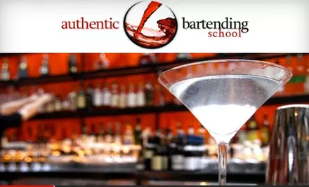 $99 for 16-Hour Bartending Course at Authentic Bartending School  - Primary Image