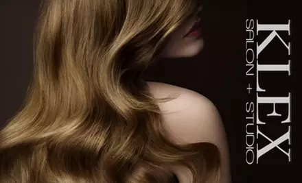 $49 Customized Treatment and Blow-Dry ($125 Value) or $99 Customized Treatment, Haircut, and Blow-Dry ($225 Value) at Klex Salon + Studio  - Primary Image