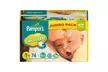74 Pampers Nappies for £9.99 (50% Off) - Second Medium