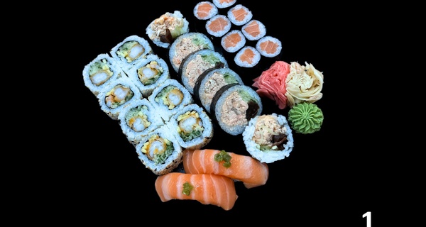 Zestawy sushi: 5 wariantów do wyboru