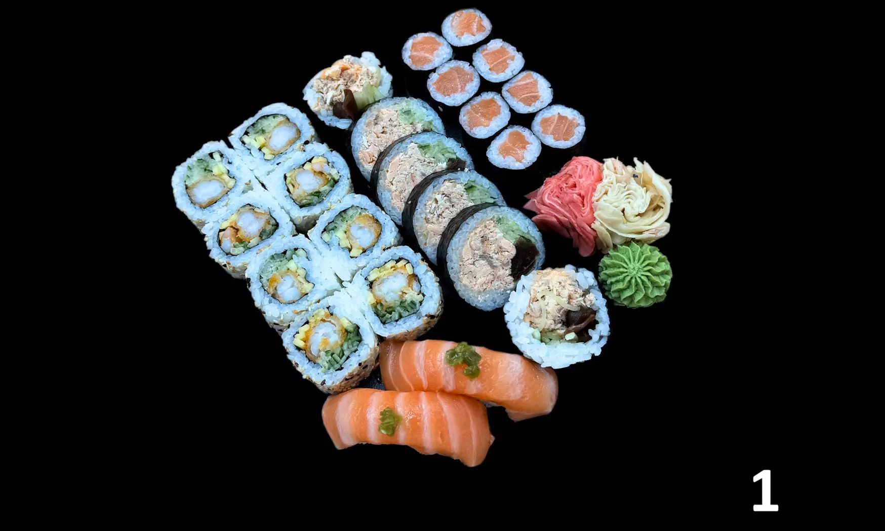 Zestawy sushi: 5 wariantów do wyboru